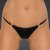 Noir Handmade Wetlook String P008 - Black/Gold