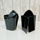 Pleaser High Heel Protectors (8 inch) - Patent Black 37 (US 7)