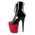 Pleaser High Heel Schutz (8 inch) - Lack Rot