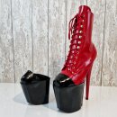 Pleaser High Heel Protectors (8 inch) - Patent Red 39 (US 9)