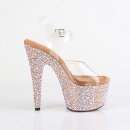 Pleaser BEJEWELED-708MS - Rose Gold 37 (US 7)