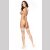 missO Seidige Halterlose Strümpfe S305 mit Spitze - Beige S / M