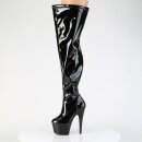 Pleaser ADORE-3000WCF (Wide shaft) - Patent Black 44 (US 13)