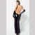 Patrice Catanzaro Long Vinyl Dress LIONNE - Black