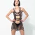 Patrice Catanzaro Kleid aus Riemchen und Ösen PALOMBE