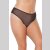 Coquette High-waist Mesh Panties - Black