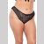 Coquette Brazilian Lace Briefs - Black