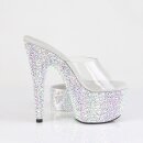 Pleaser BEJEWELED-712MS - Silver 39 (US 9)