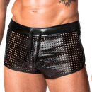 Noir Handmade Lasercut Powerwetlook Shorts H079 56 (XXL)