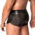 Noir Handmade Lasercut Powerwetlook Shorts H079 56 (XXL)
