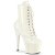 Pleaser ADORE-1020 - Patent Off-White 37 (US 7)
