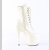 Pleaser ADORE-1020 - Patent Off-White 37 (US 7)