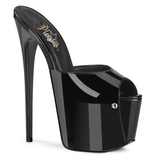 Pleaser JUBILANT-01 - Lack Schwarz 41.5 (US 11)
