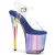 Pleaser FLAMINGO-808HT - Blau Holografisch