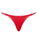 Noir Handmade Wetlook Thong P013 - Red