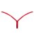 Noir Handmade Wetlook Thong P013 - Red