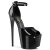 Pleaser JUBILANT-15 - Lack Schwarz 42.5 (US 12)