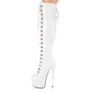 Pleaser JUBILANT-3012 - Patent White 44 (US13)