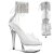 Pleaser CAPTIVA-624RS - Clear 38 (US 8)