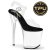 Pleaser FLAMINGO-808PREM - TPU Black/Clear 35 (US 5)
