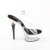 Pleaser CAPTIVA-608  - Black/Clear