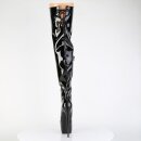 Pleaser JUBILANT-3007 - Patent Black 35 (US 5)