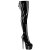 Pleaser JUBILANT-3007 - Patent Black 35 (US 5)