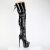 Pleaser JUBILANT-3007 - Patent Black 35 (US 5)
