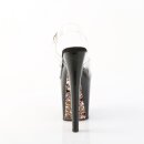 Pleaser XTREME-808PYRS - Black/Multicolored 39 (US 9)