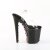 Pleaser XTREME-808PYRS - Black/Multicolored 39 (US 9)