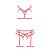 Passion Harness Lingerie Set MAGALI - Red