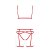 Passion Harness Lingerie Set MAGALI - Red
