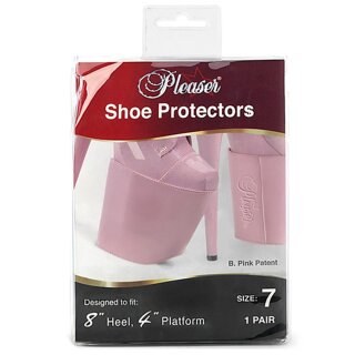 Pleaser High Heel Schutz (8 inch) - Lack Baby Pink