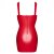 Noir Handmade Lace-Up Mini Dress BOMBSHELL F364 - Red