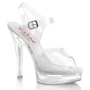 Fabulicious MAJESTY-508 - Clear/Taupe 35 (US 5)