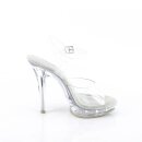 Pleaser LIP-108 - Klar/Taupe