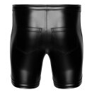 Noir Handmade Powerwetlook Bermuda Shorts H088