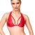 Noir Handmade Neckholder Bralette F392 - Rot