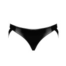 Noir Handmade Strappy Panty F393 - Black