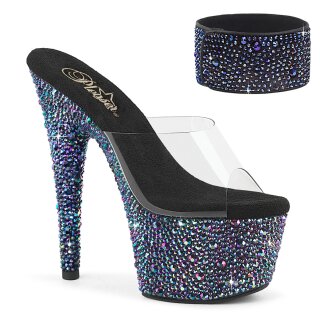 Pleaser BEJEWELED-712MS - Schwarz