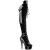 Pleaser DELIGHT-3014 - Lack Schwarz