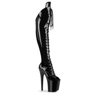 Pleaser FLAMINGO-3016 - Lack Schwarz