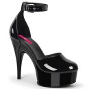Pleaser REVEL-688- Patent Black