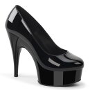 Pleaser REVEL-685- Lack Schwarz