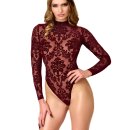 Noir Handmade Flock Body F422 - Burgunderrot