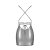 Noir Handmade Transparent Minidress F428 - Silver