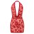 Noir Handmade Neckholder Flock Minidress F419 - Red