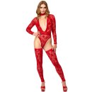Noir Handmade Flock Body F416 - Rot