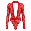 Noir Handmade Flock Body F416 - Rot