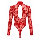 Noir Handmade Flock Body F416 - Rot